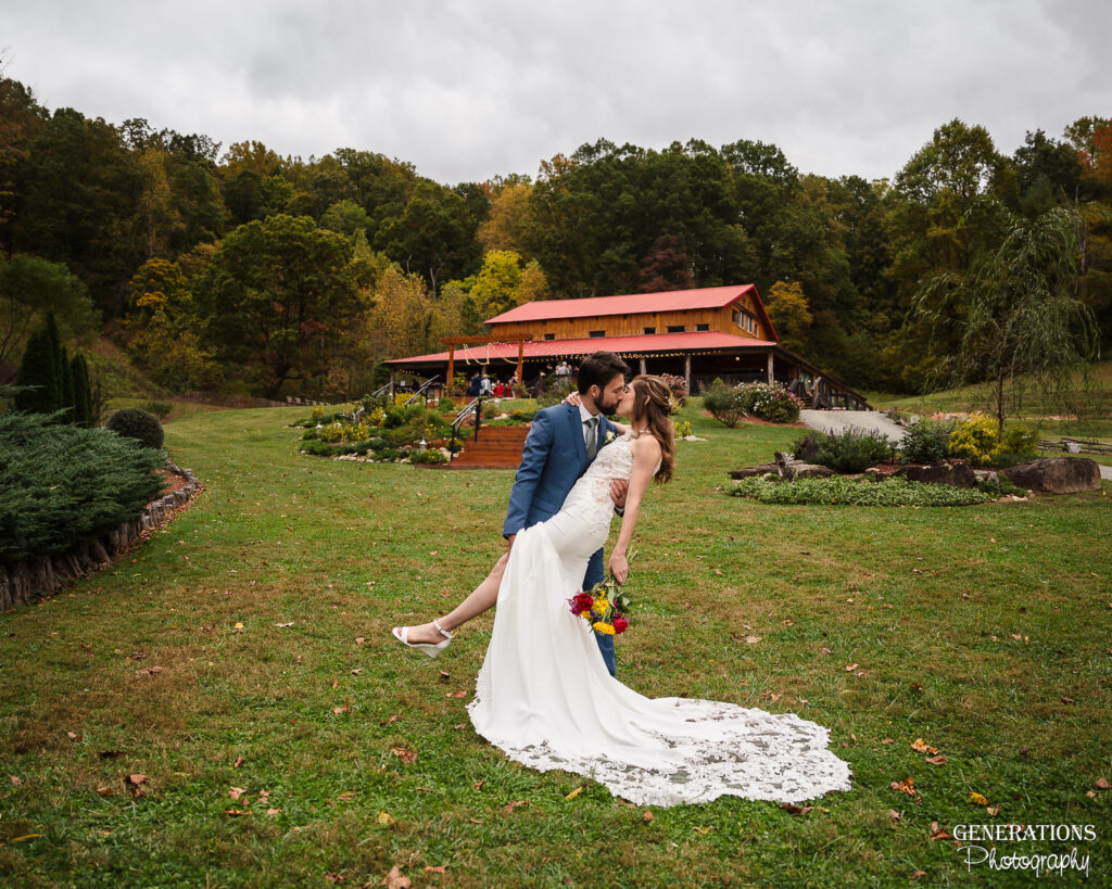 wedding photography by Generations Photography & Video at Timber Hall Events, NC